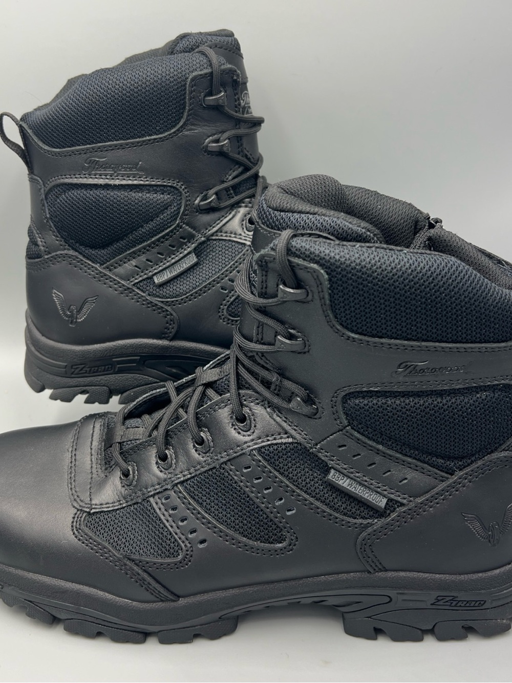 Thorogood Tactical Side Zip 6" Boots. The Deuce. Sz 11.5 XW Extra Wide. 834-6218